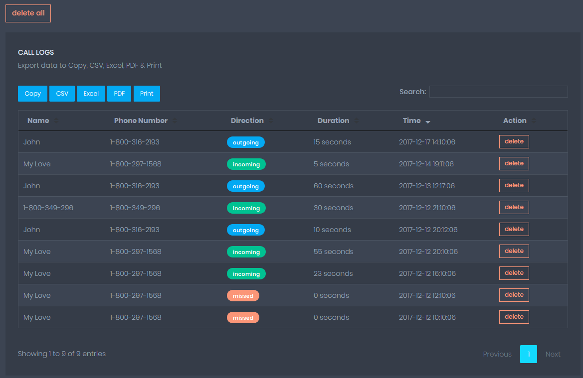 How to Spy on Call Logs